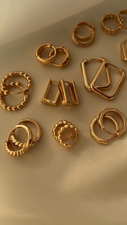 گوشواره های طلایی