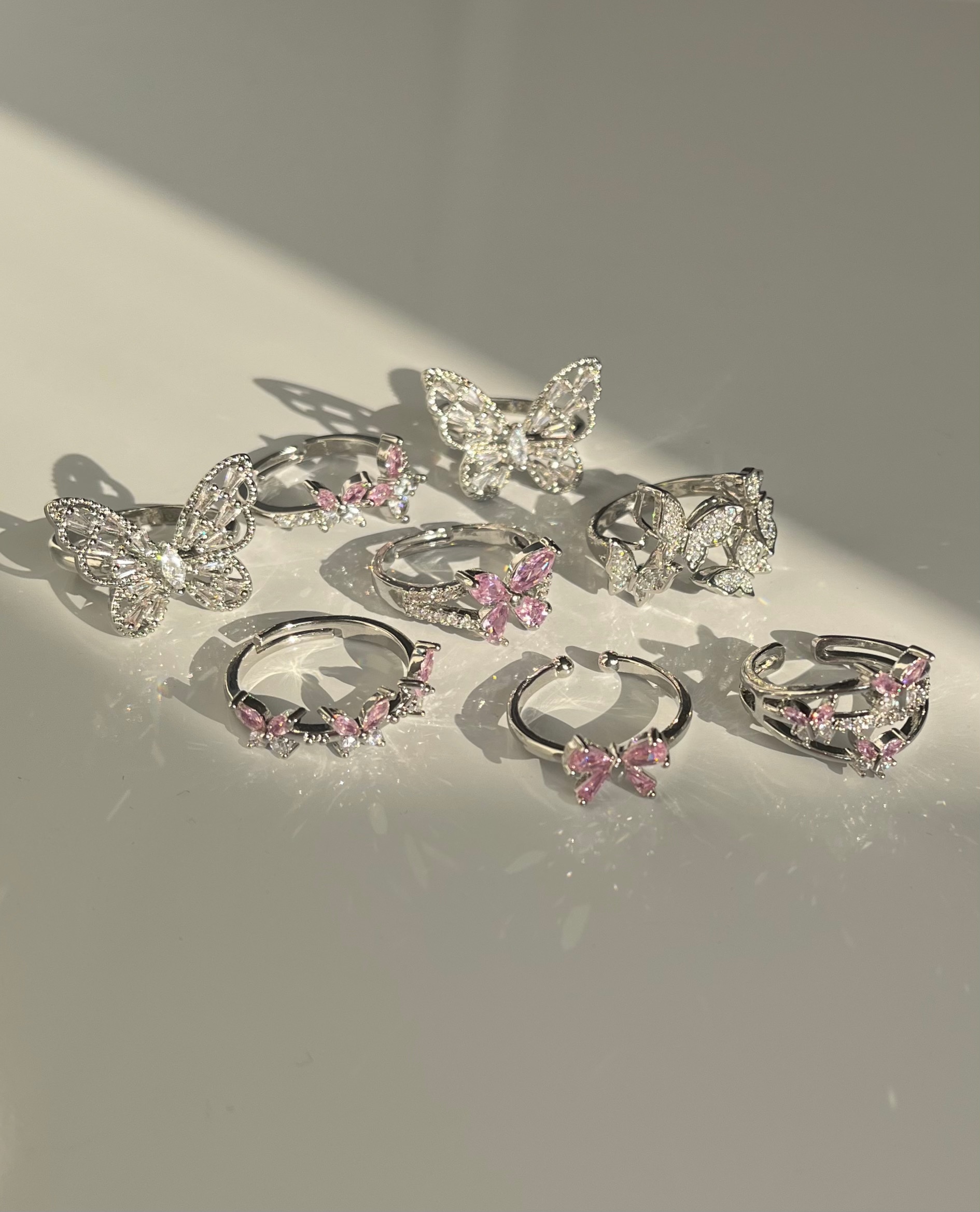 انگشتر های پروانه