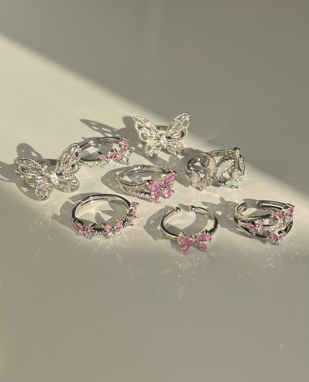 انگشتر های پروانه
