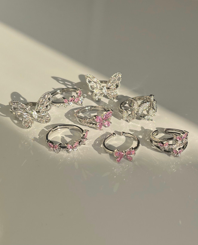 انگشتر های پروانه