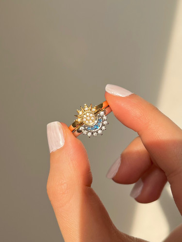 انگشتر ماه و خورشید