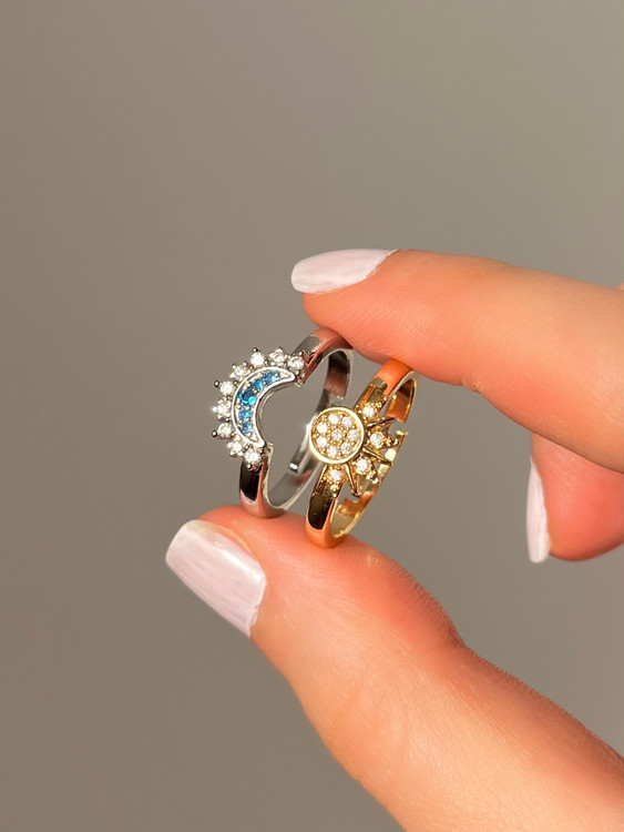 انگشتر ماه و خورشید