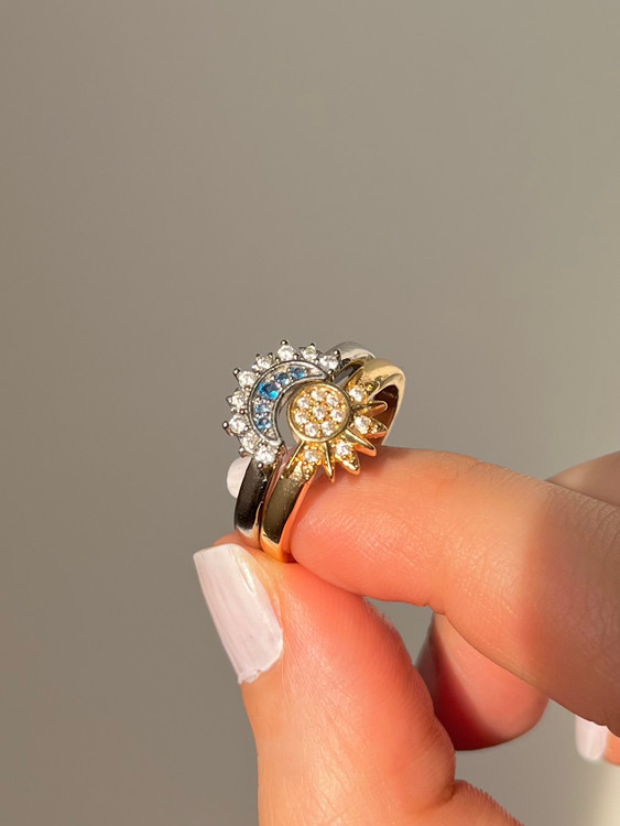 انگشتر ماه و خورشید