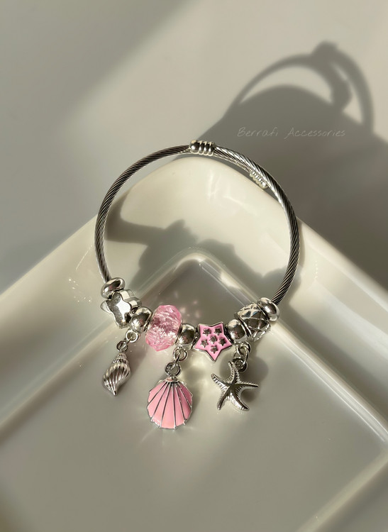 دستبند صدف و ستاره دریایی