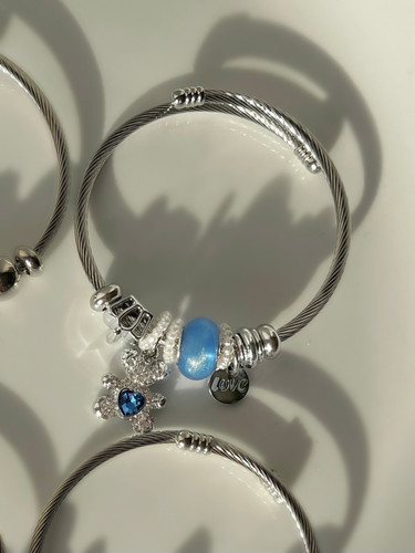 دستبند تدی و قلب