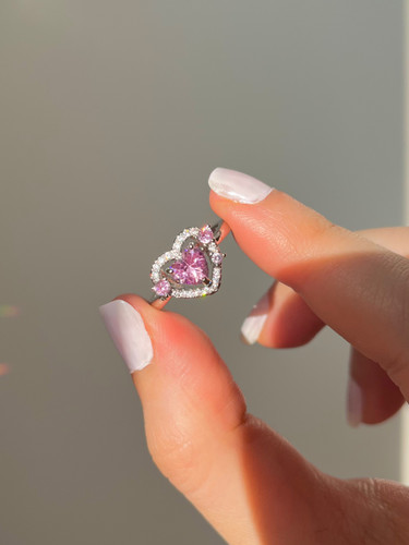 انگشتر قلب پینترستی