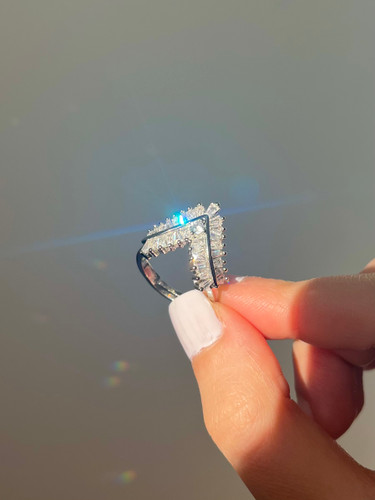 انگشتر تنیسی جواهر