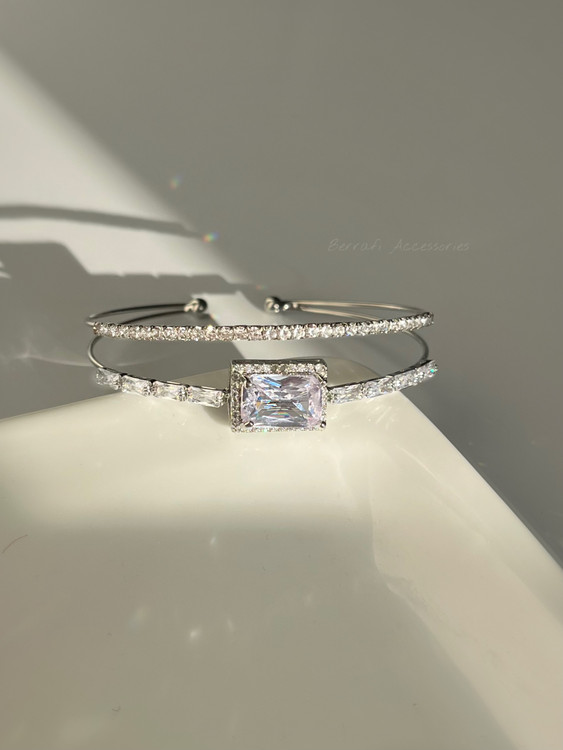 دستبند جواهر سولیتر