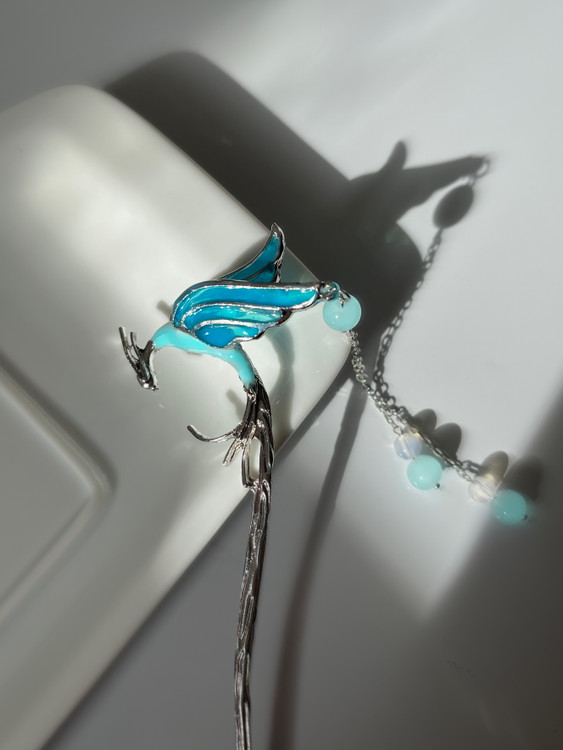 کانزاشی پرنده آبی