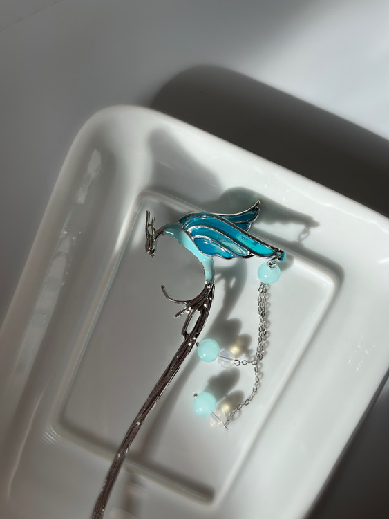 کانزاشی پرنده آبی