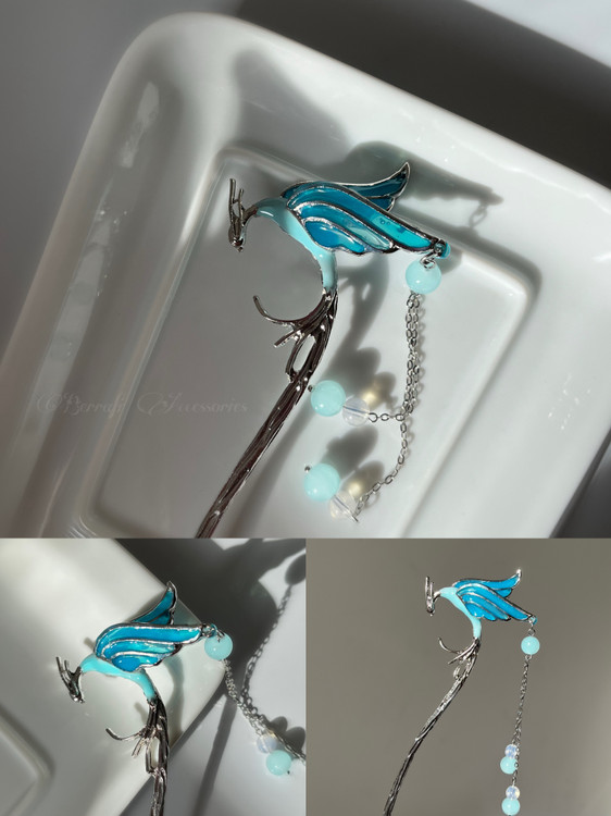 کانزاشی پرنده آبی