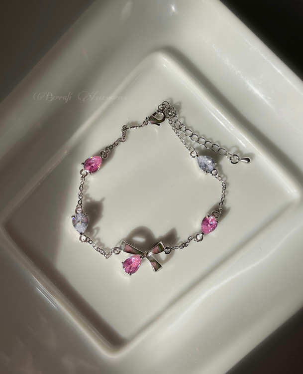 دستبند پاپیون جواهری