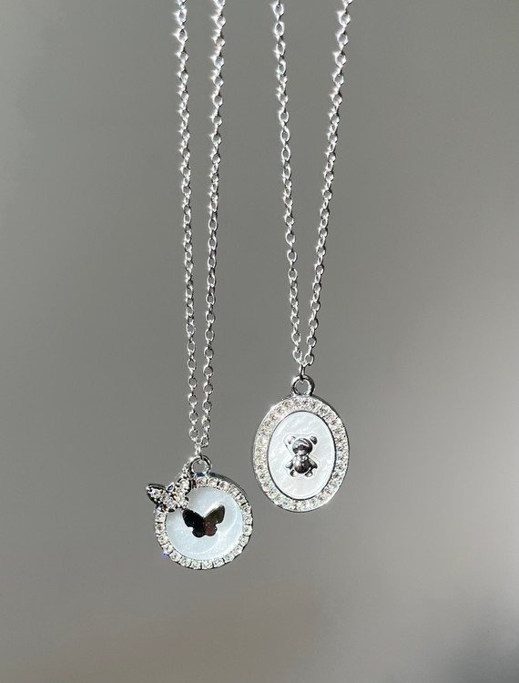 گردنبند تدی و پروانه